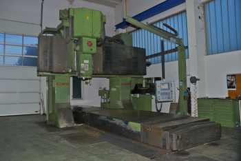 CNC Vertikalni portalni rezkalni stroj DROOP & REIN